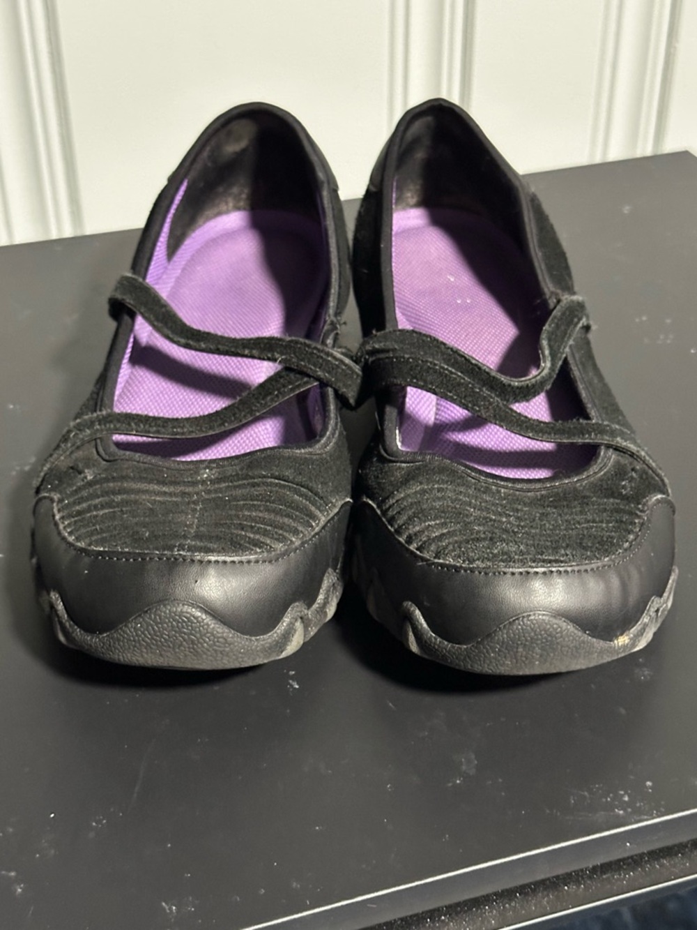 Skechers Bikers Fashion Frontier Flats sz 10 womens